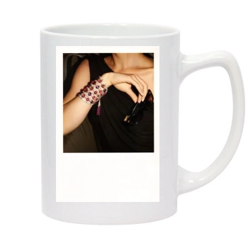 Carla Bruni 14oz White Statesman Mug