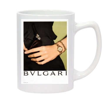 Carla Bruni 14oz White Statesman Mug