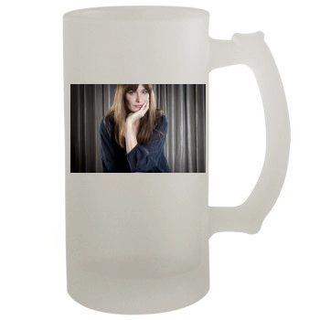 Carla Bruni 16oz Frosted Beer Stein