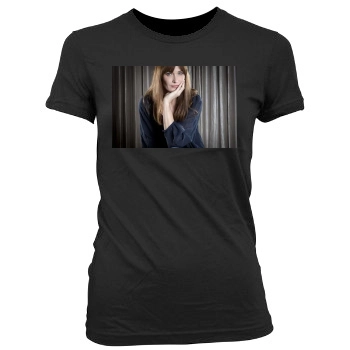 Carla Bruni Women's Junior Cut Crewneck T-Shirt