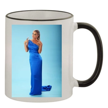 Carmen Electra 11oz Colored Rim & Handle Mug