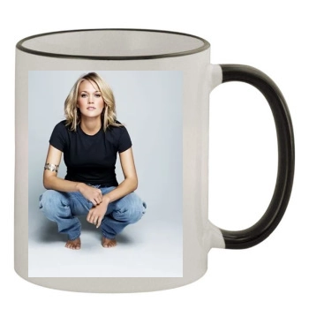 Carrie Underwood 11oz Colored Rim & Handle Mug