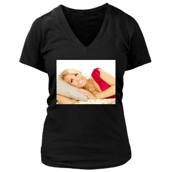 Carrie Underwood Women's Deep V-Neck TShirt