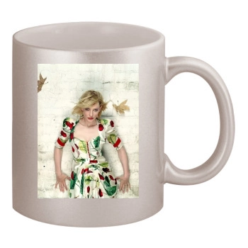 Cate Blanchett 11oz Metallic Silver Mug