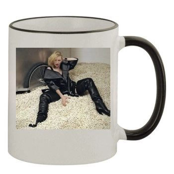 Cate Blanchett 11oz Colored Rim & Handle Mug