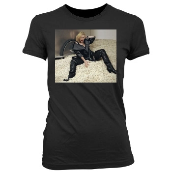 Cate Blanchett Women's Junior Cut Crewneck T-Shirt