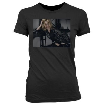 Cate Blanchett Women's Junior Cut Crewneck T-Shirt