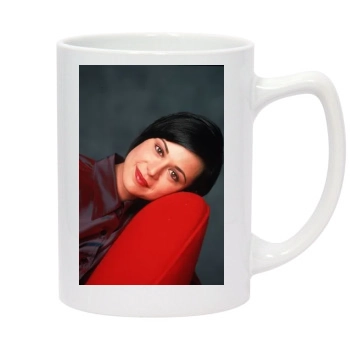 Catherine Bell 14oz White Statesman Mug