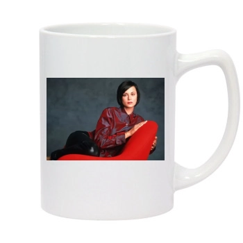 Catherine Bell 14oz White Statesman Mug