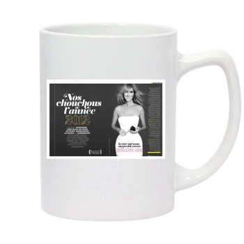 Celine Dion 14oz White Statesman Mug