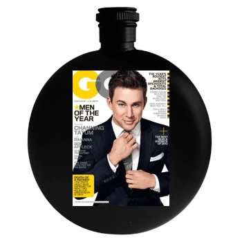 Channing Tatum Round Flask