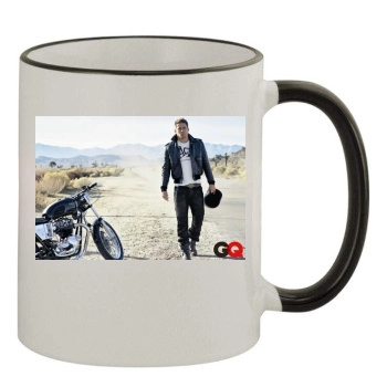 Channing Tatum 11oz Colored Rim & Handle Mug