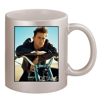 Channing Tatum 11oz Metallic Silver Mug