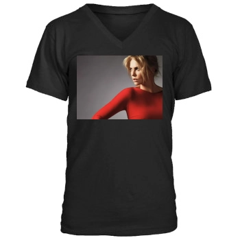 Charlize Theron Men's V-Neck T-Shirt