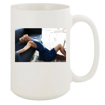 Charlize Theron 15oz White Mug