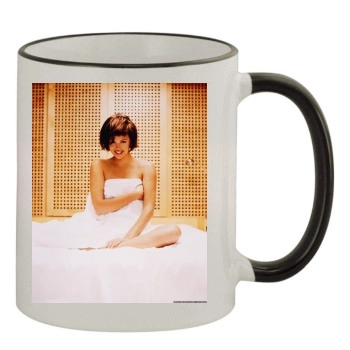 Charlize Theron 11oz Colored Rim & Handle Mug