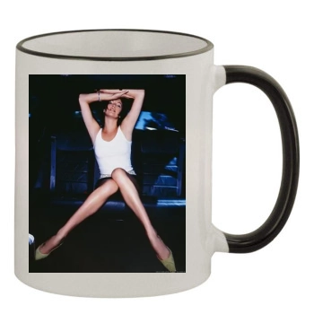 Charlize Theron 11oz Colored Rim & Handle Mug