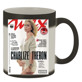 Charlize Theron Color Changing Mug