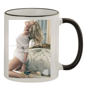 Charlize Theron 11oz Colored Rim & Handle Mug