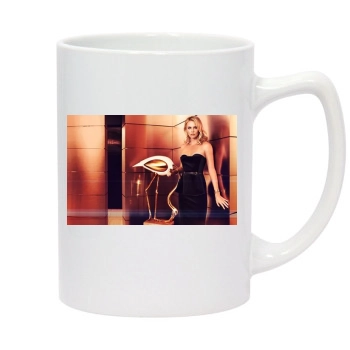 Charlize Theron 14oz White Statesman Mug