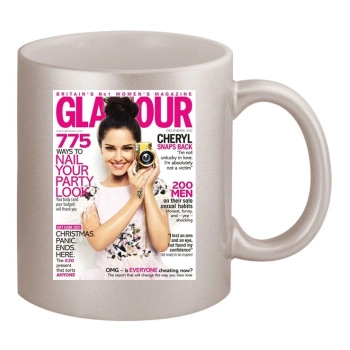 Cheryl Cole 11oz Metallic Silver Mug