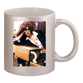 Cheryl Cole 11oz Metallic Silver Mug