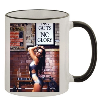 Cheryl Cole 11oz Colored Rim & Handle Mug