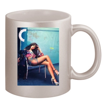 Cheryl Cole 11oz Metallic Silver Mug