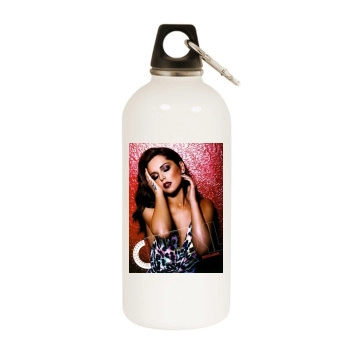 Cheryl Cole White Water Bottle With Carabiner