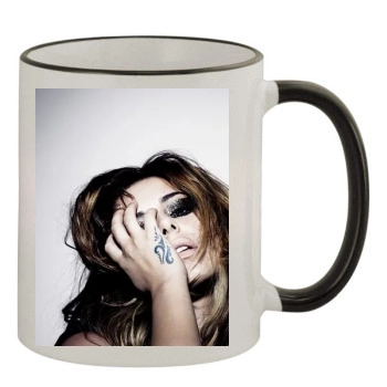 Cheryl Cole 11oz Colored Rim & Handle Mug