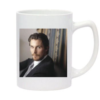 Christian Bale 14oz White Statesman Mug