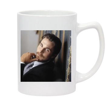 Christian Bale 14oz White Statesman Mug