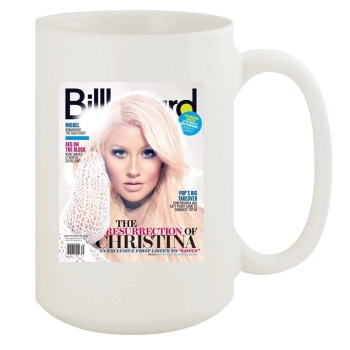 Christina Aguilera 15oz White Mug