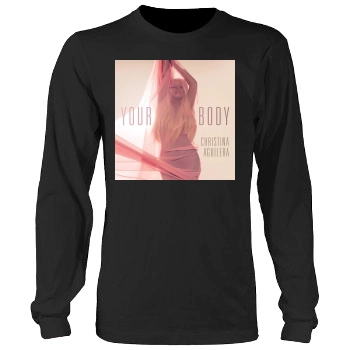 Christina Aguilera Men's Heavy Long Sleeve TShirt