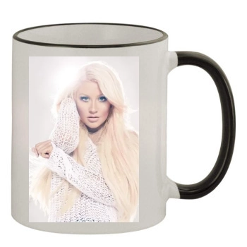 Christina Aguilera 11oz Colored Rim & Handle Mug