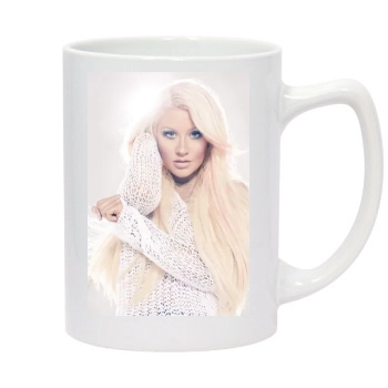 Christina Aguilera 14oz White Statesman Mug