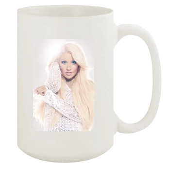 Christina Aguilera 15oz White Mug