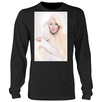 Christina Aguilera Men's Heavy Long Sleeve TShirt