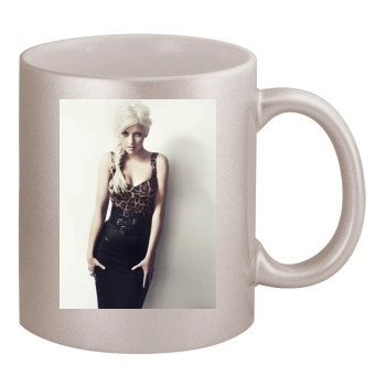 Christina Aguilera 11oz Metallic Silver Mug