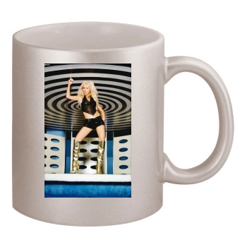 Christina Aguilera 11oz Metallic Silver Mug