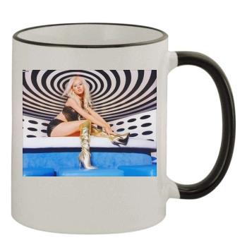 Christina Aguilera 11oz Colored Rim & Handle Mug