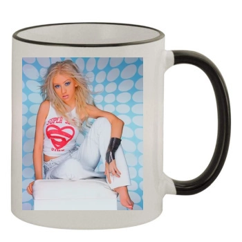 Christina Aguilera 11oz Colored Rim & Handle Mug