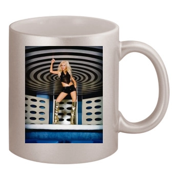 Christina Aguilera 11oz Metallic Silver Mug