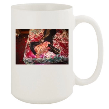 Christina Aguilera 15oz White Mug