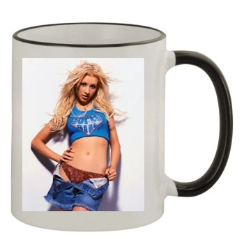 Christina Aguilera 11oz Colored Rim & Handle Mug