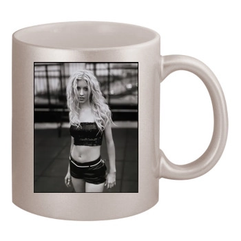 Christina Aguilera 11oz Metallic Silver Mug