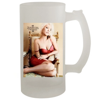 Christina Aguilera 16oz Frosted Beer Stein