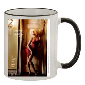 Christina Aguilera 11oz Colored Rim & Handle Mug