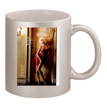 Christina Aguilera 11oz Metallic Silver Mug