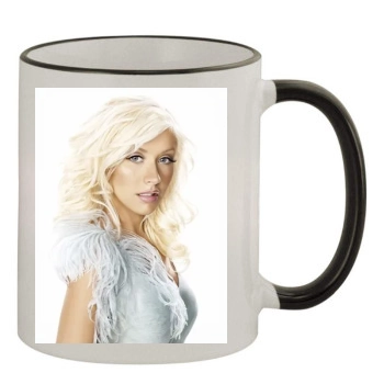 Christina Aguilera 11oz Colored Rim & Handle Mug